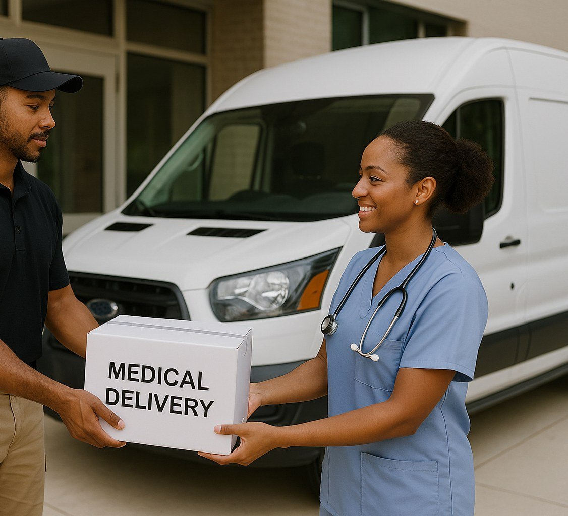 Courier delivery