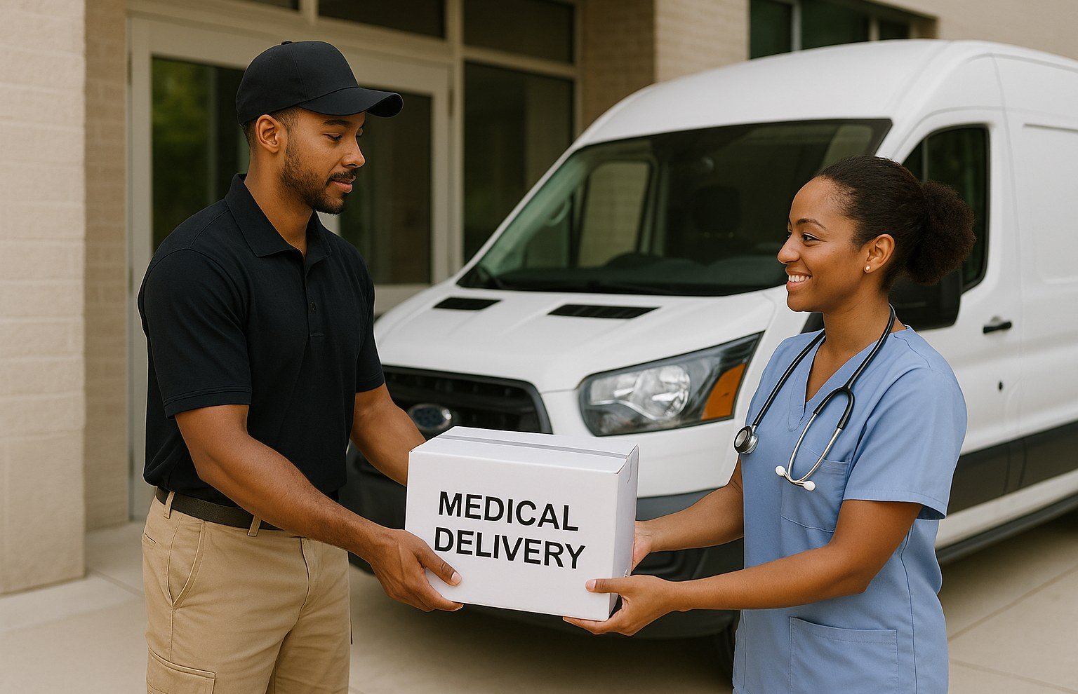 Medical courier service
