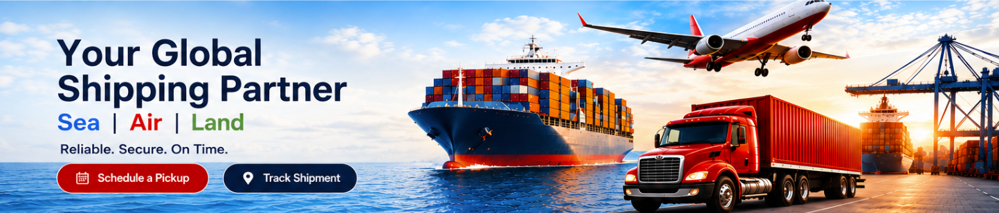 Afra Logistics — Your Global Shipping Partner by Sea, Air and Land